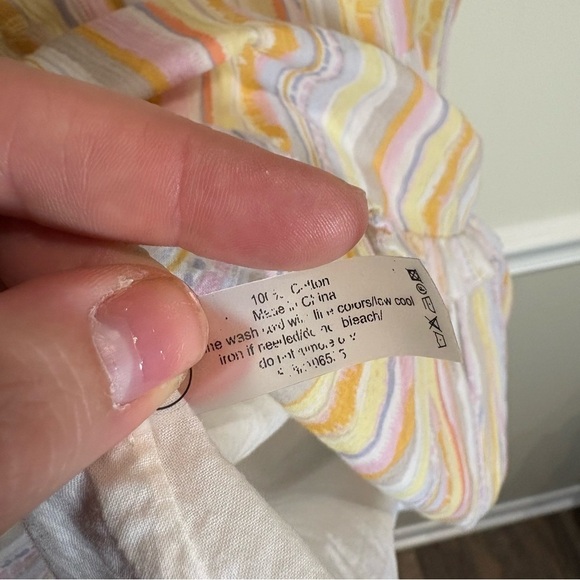 SUNDAYS CLEMENTINE DRESS Size Large 100% cotton - Picture 8 of 8